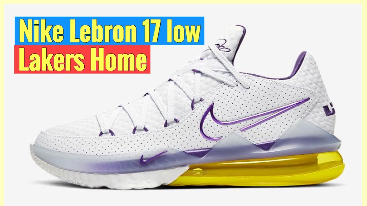 Unboxing LEBRON 17 LOW Lakers Home 