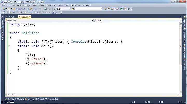 C# Generic Type Inference