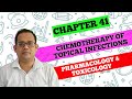 D.Pharm-II Pharmacology | CP 41 | CHEMOTHERAPY OF TOPICAL INFECTIONS | ANTISEPTIC AND DISINFECTANTS