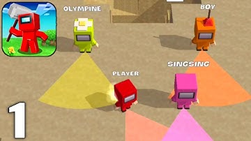 Craft Smashers io - Imposter multicraft battle - Gameplay Walkthrough Part 1 Levels (Android & iOS)