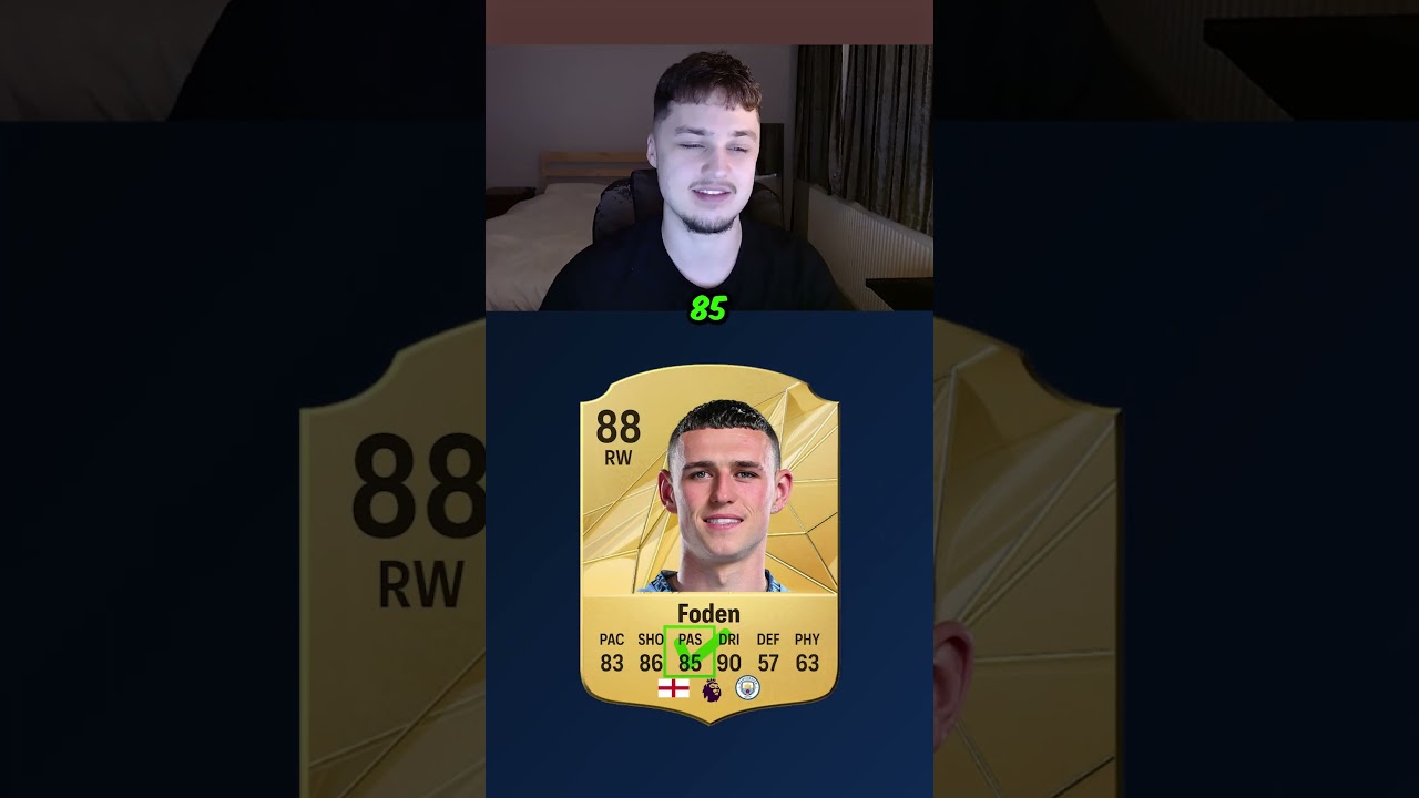 Fixing Fifa cards: Phil Foden