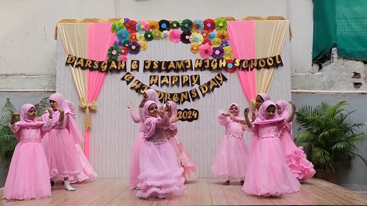 JANNAH ARABIC NASHEED BY 1ST AND 2ND CLASS GIRLS ON CHILDREN'S DAY 2023