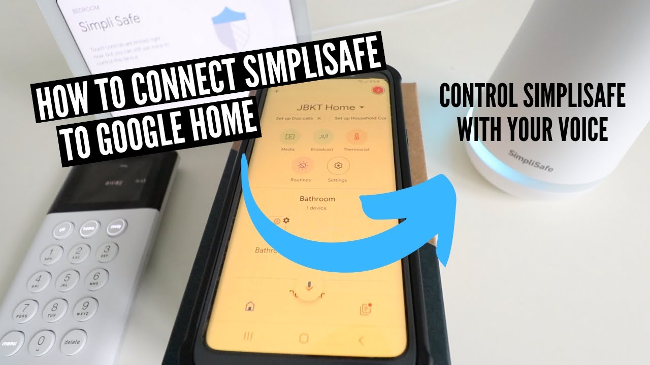 simplisafe work with google home