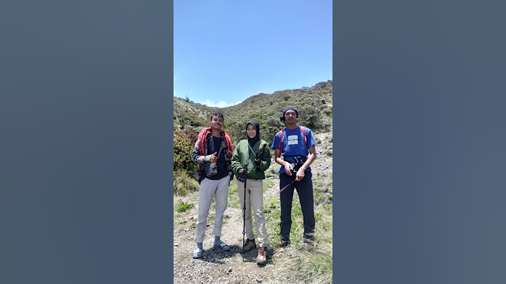 GUNUNG LAWU VIA CEMORO KANDANG