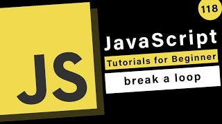 JavaScript Basics - How to use Break