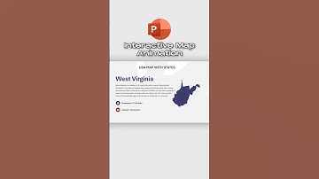 Interactive Maps in PowerPoint! 🔥👀 #ppt #powerpoint