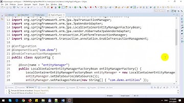 CRUD with Spring Data JPA in JSF