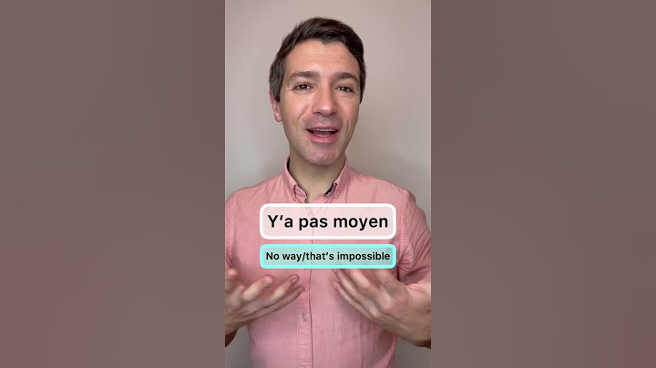 🇫🇷 Y’a moyen ⁉️ - Expressions françaises C1