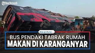 Mount Lawu Hiker Bus Experiences Brake Failure, Crashes Into Restaurant in Karanganyar, 22 Passen...
