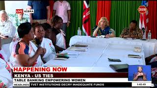Us First Lady Meets Women In Kibra I Men Can Listen To Wives Because Theyre Empowered Financially