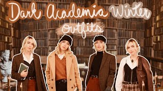 Dark Academia Outfits for Winter ❄