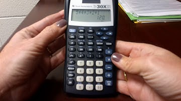 How to use the factorial (!) function on the calculator