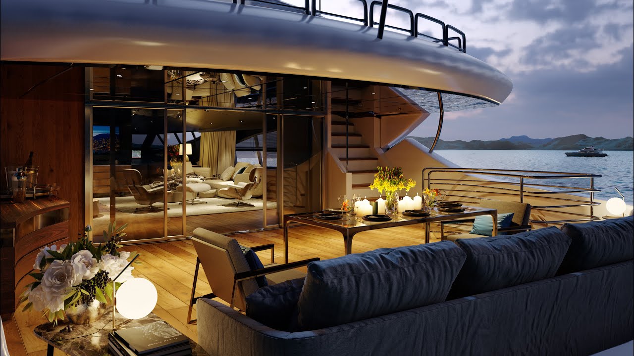 luxury yacht 3d tour