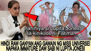 Download Lagu NAKATIKIM SI FATIMA BOSCH KAY MISS UNIVERSE 1991 LUPITA JONES! NAHIHIYA SYA MISMO SA KANYANG KILOS MP3