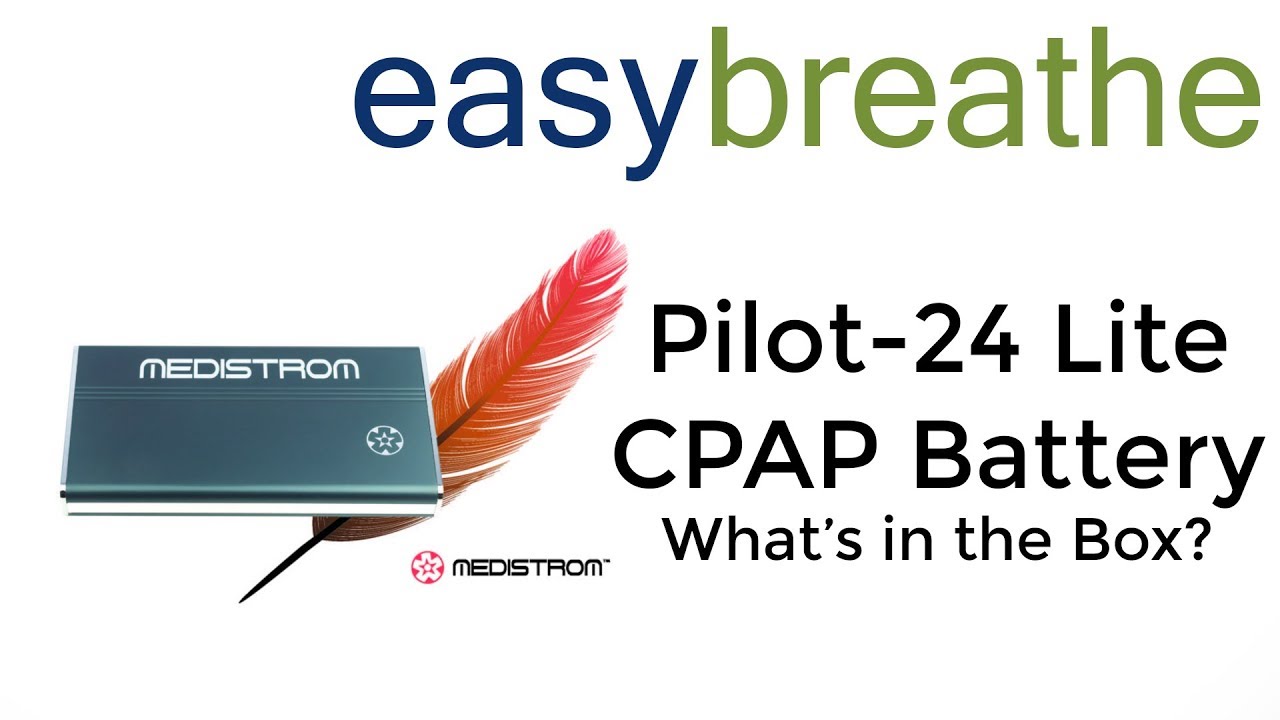 Pilot24 Lite CPAP Battery What's in the box? YouTube
