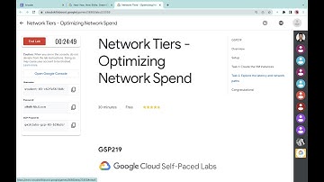 Network Tiers - Optimizing Network Spend || #qwiklabs || #GSP219 ||  [With Explanation🗣️]