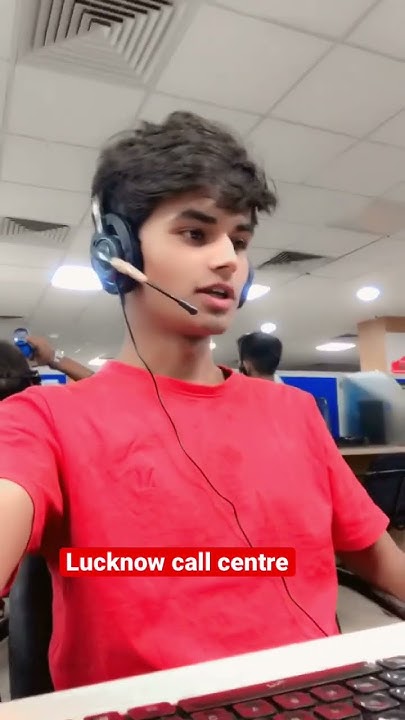 Call Centre Mai Call Kaise Lete Hai thugri lucknow Call Centre call-centre-job-explained-vicky-youtube