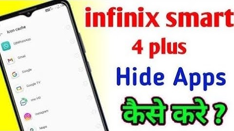 Infinix Smart 4 Plus Hide App kaise kare || Infinix Smart 4 Plus Hide App Forget Password kaise kare