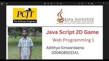 Java Institute Selection Programe/ Red Hat Boy Game /Adithya Siriwardana