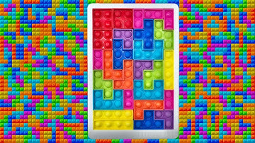 FIDGET POP IT TETRIS PUZZLE