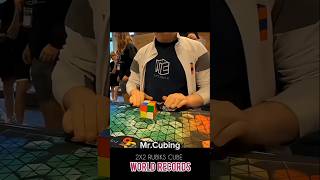 2 by 2 Rubik's cube fastest solve 🥶|Mr.Cubing #rubikscube #trending #shorts