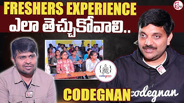 How to get Codegnan Freshers experience || Best Coding Institute ||@sumantvvizag