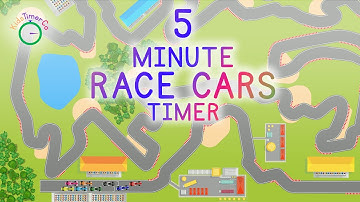 5 Minute Race Cars Timer - Kids Visual Timer