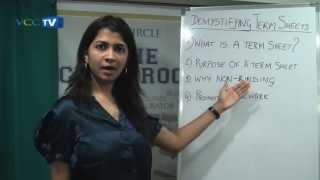 The Classroom: Understanding the term sheet