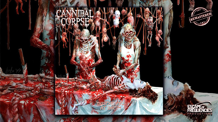 Cannibal Corpse - Butchered At Birth🔺 [Full Album] 🔻 (EoF Remaster 2025)