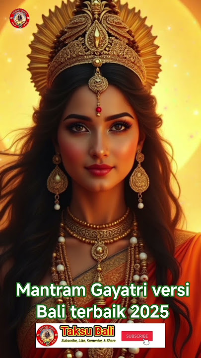 🌺Mantram Gayatri Versi Bali | Suara Suci Penyejuk Jiwa #MantramGayatriBali #SpiritualBali #DoaHindu