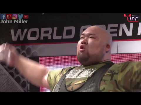 Eita Ito - 855kg 8th Place 120+kg - IPF World Open Powerlifting Championship 2017
