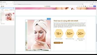 Demo sử dụng tính năng kéo thả trong websiteAi