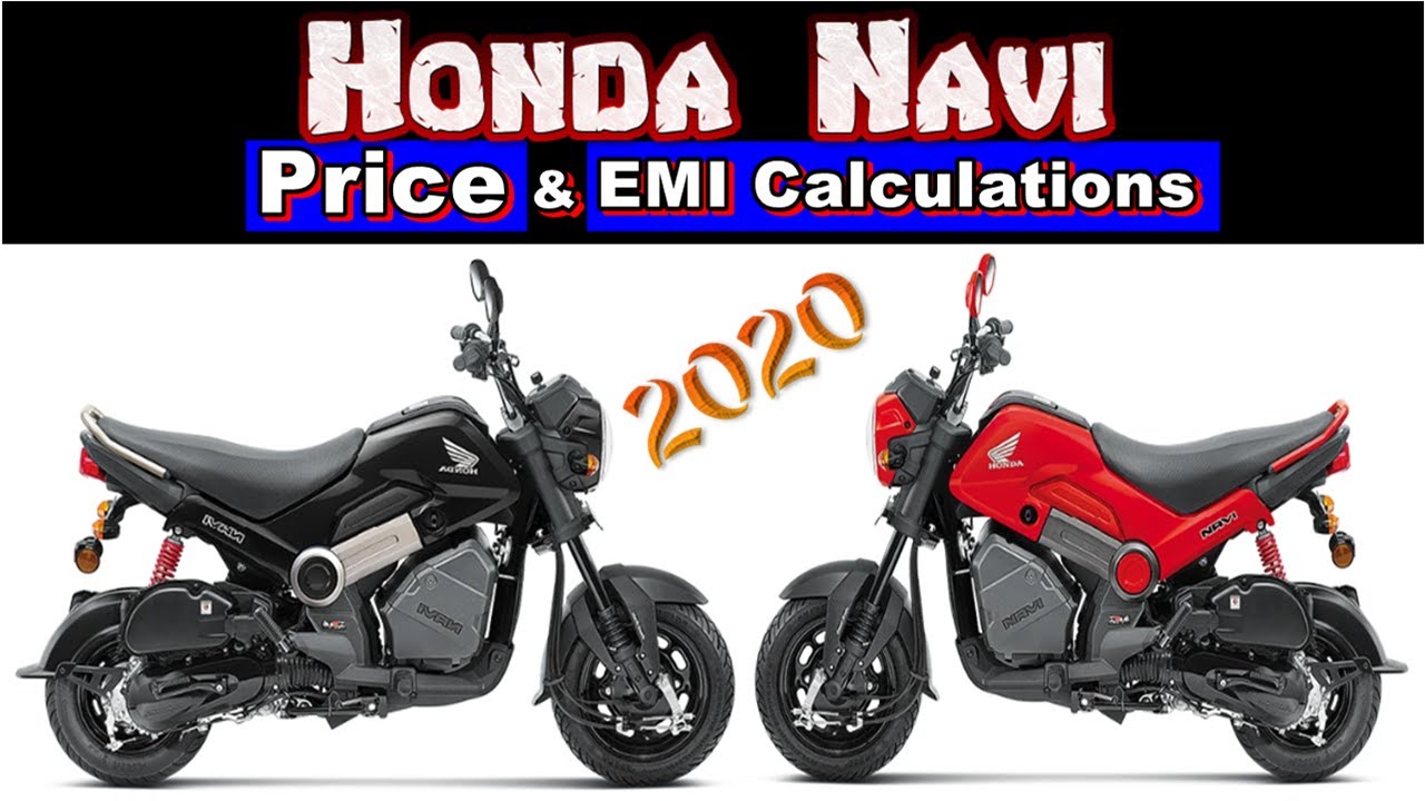 Honda Navi Price Emi Calculations Youtube