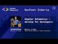 Angular Schematics - develop for developers - Maciej Treder | Web