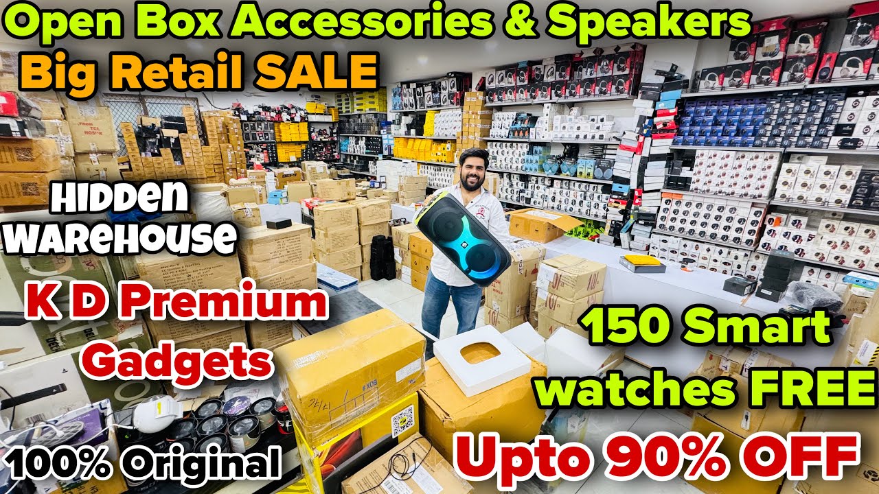 Open Box Accessories & Speakers | Upto 90% OFF | Big Retail SALE | 100% Original | Capital Darshan