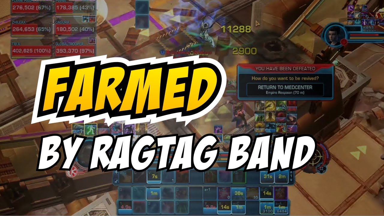 We got FARMED by Ragtag Band | AP PT | Quesh Huttball | Patch 7.3 | SWTOR PVP Gameplay 2023
