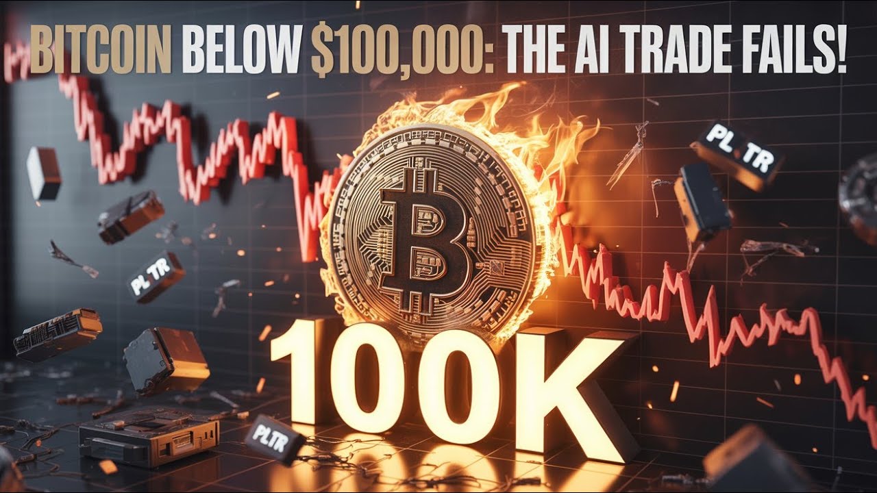 $100,000 BROKEN! BITCOIN CRASH WARNING: AI Trade Fails and Market ...