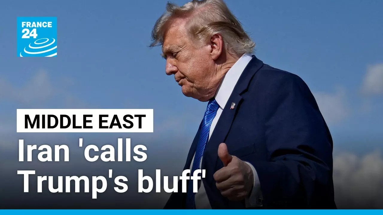 Iran 'calls Trump's bluff' as it denies negotiating with the US • FRANCE 24 English