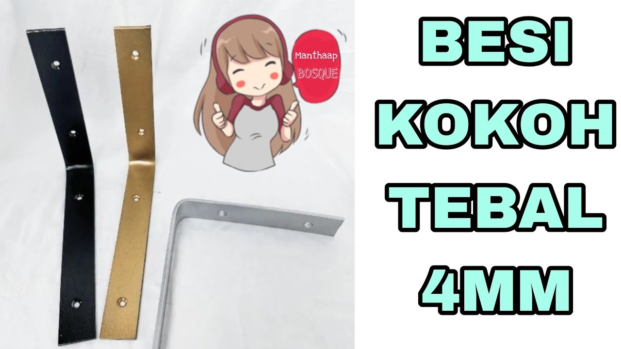 BESI SIKU RAK DINDING | BESI L DINDING | BRACKET RAK SIKU #BRACKET #RAK ...