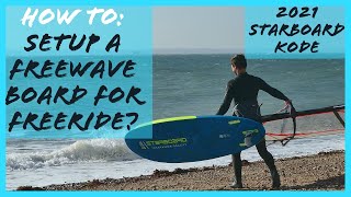 How to set up a freewave board for freeride.