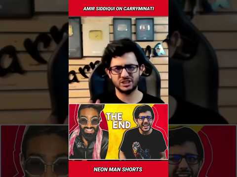 Amir Siddiqui on CarryMinati, YouTube Vs TikTok and Cases Against Him! #shorts