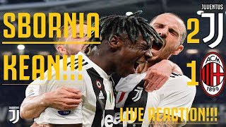 Juventus - milan 2-1 || sbornia kean!!! a 3 punti dal #fil8!!!
[reaction tifoso juventino hd]