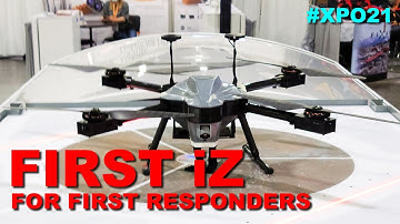 FIRST iZ: Autonomous Scout Drone for First Responders at #XPO21