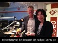 Presentatie van het museum op Radio 5, 08-02-15