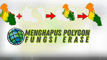 TUTORIAL FUNGSI ERASE DI ARCGIS | #10 PEMULA