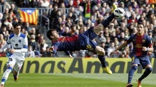 Messi chilena fc barcelona -