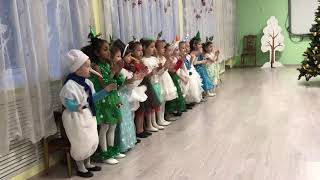 Танец «Новогодние игрушки» в детском саду. Средняя группа