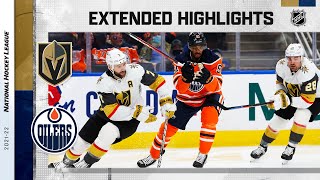 Vegas Golden Knights vs Edmonton Oilers Feb 8, 2022 HIGHLIGHTS