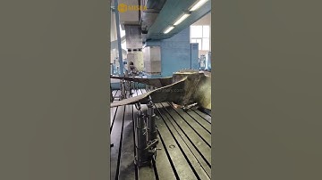 Siemens 840dsl, Waldrich Coburg gantry milling machine, professional propeller production equipment.