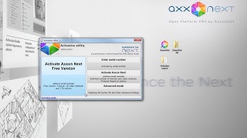 how to activate an axxon next free version